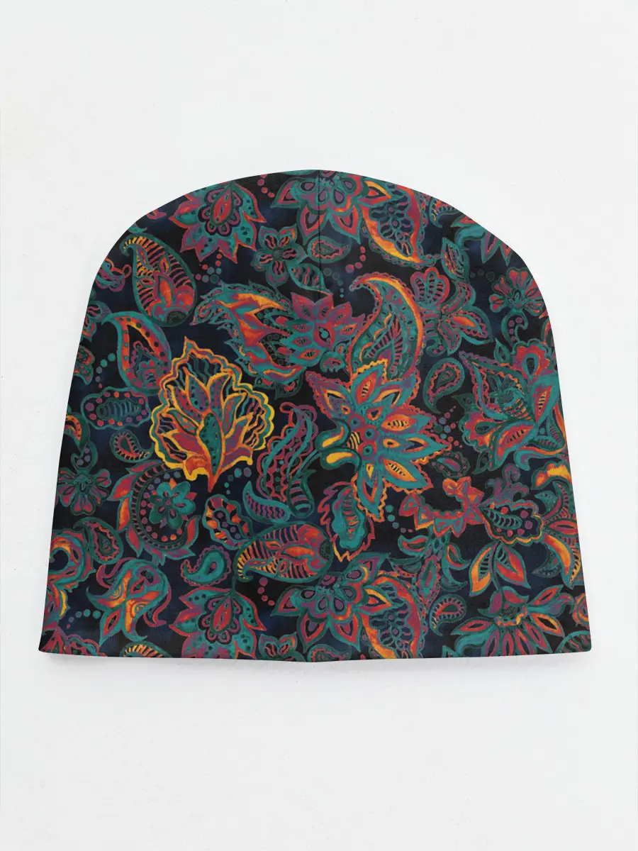 Детская шапка / Узор пейсли