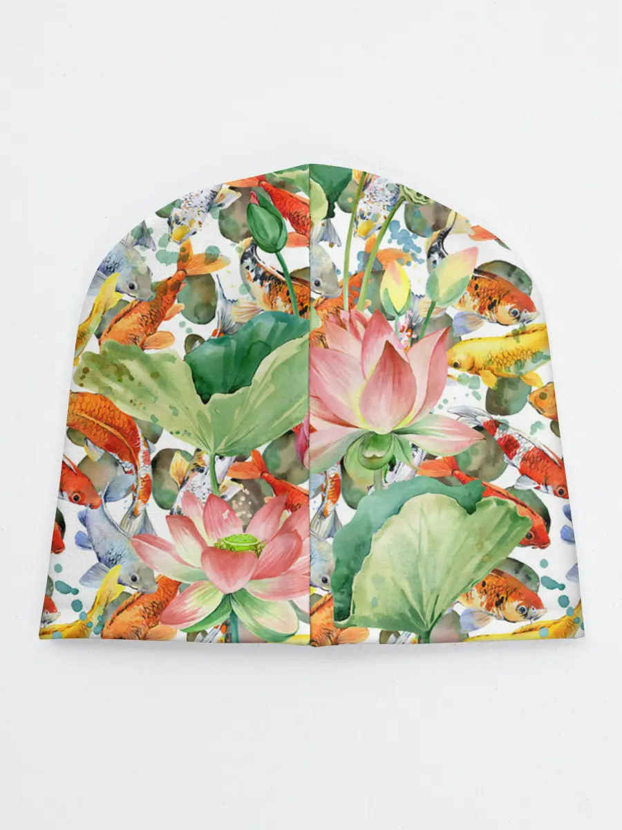 Детская шапка / Карпы кои