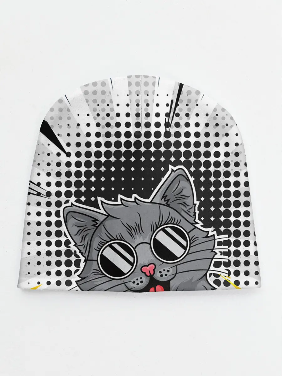 Детская шапка / Кот