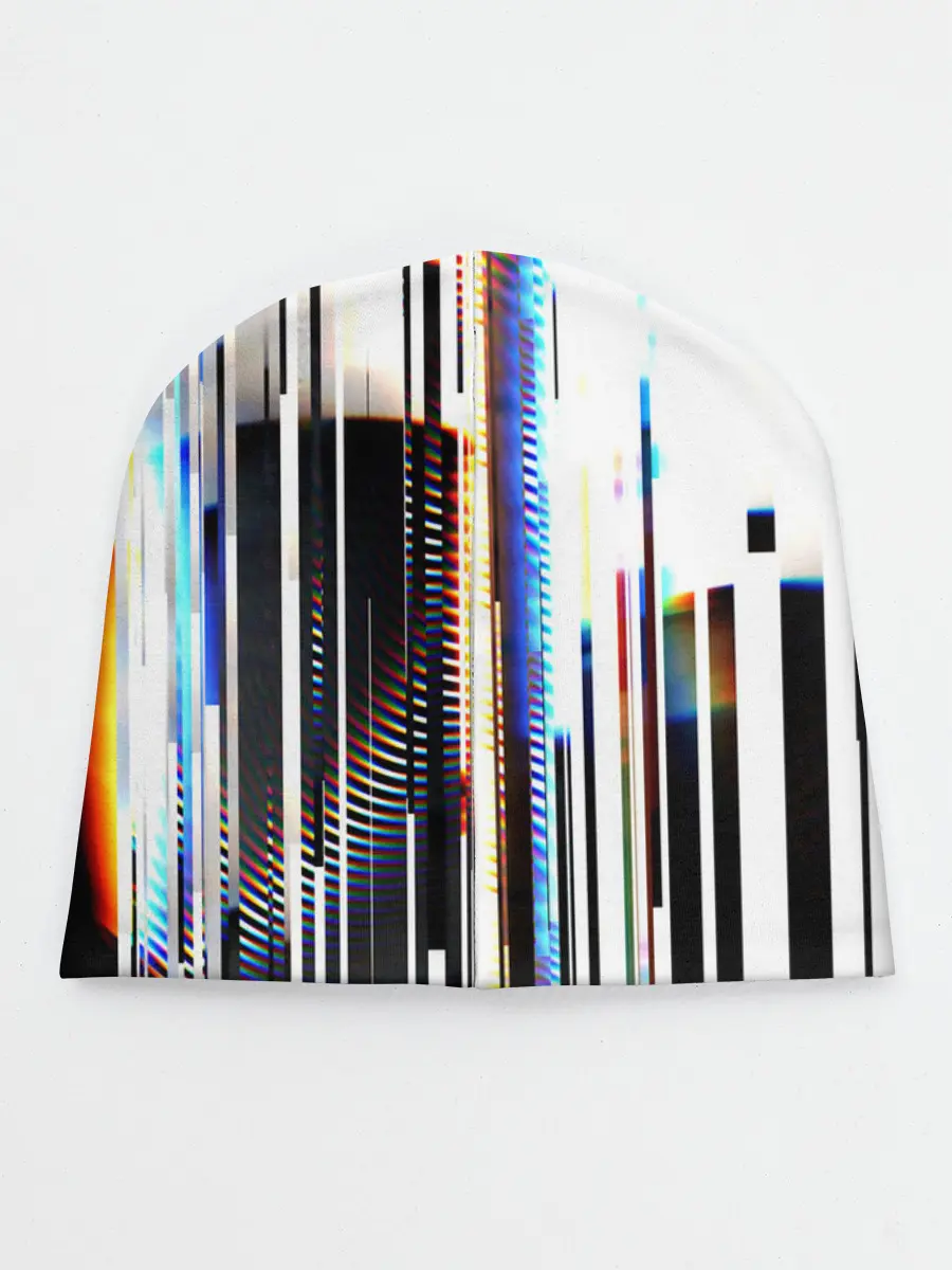 Детская шапка / Абстракция Глитч