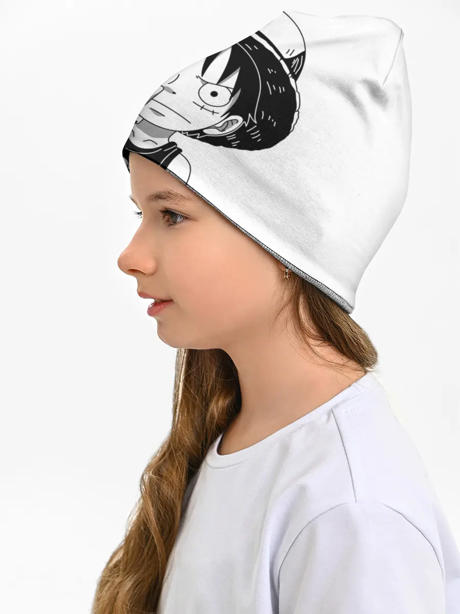 Детская шапка / палец в носу One Piece