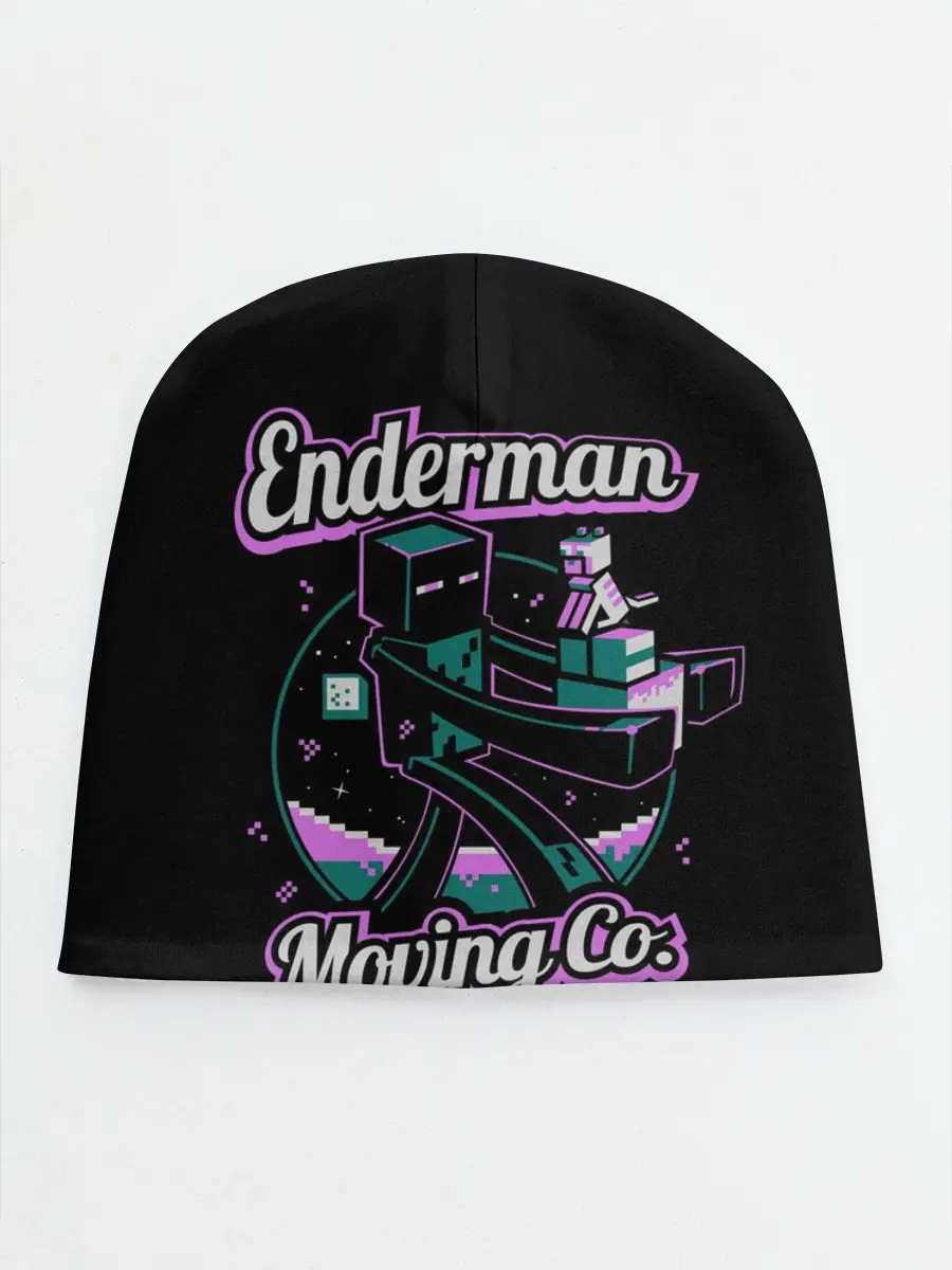 Детская шапка / Майнкрафт, Эндермен