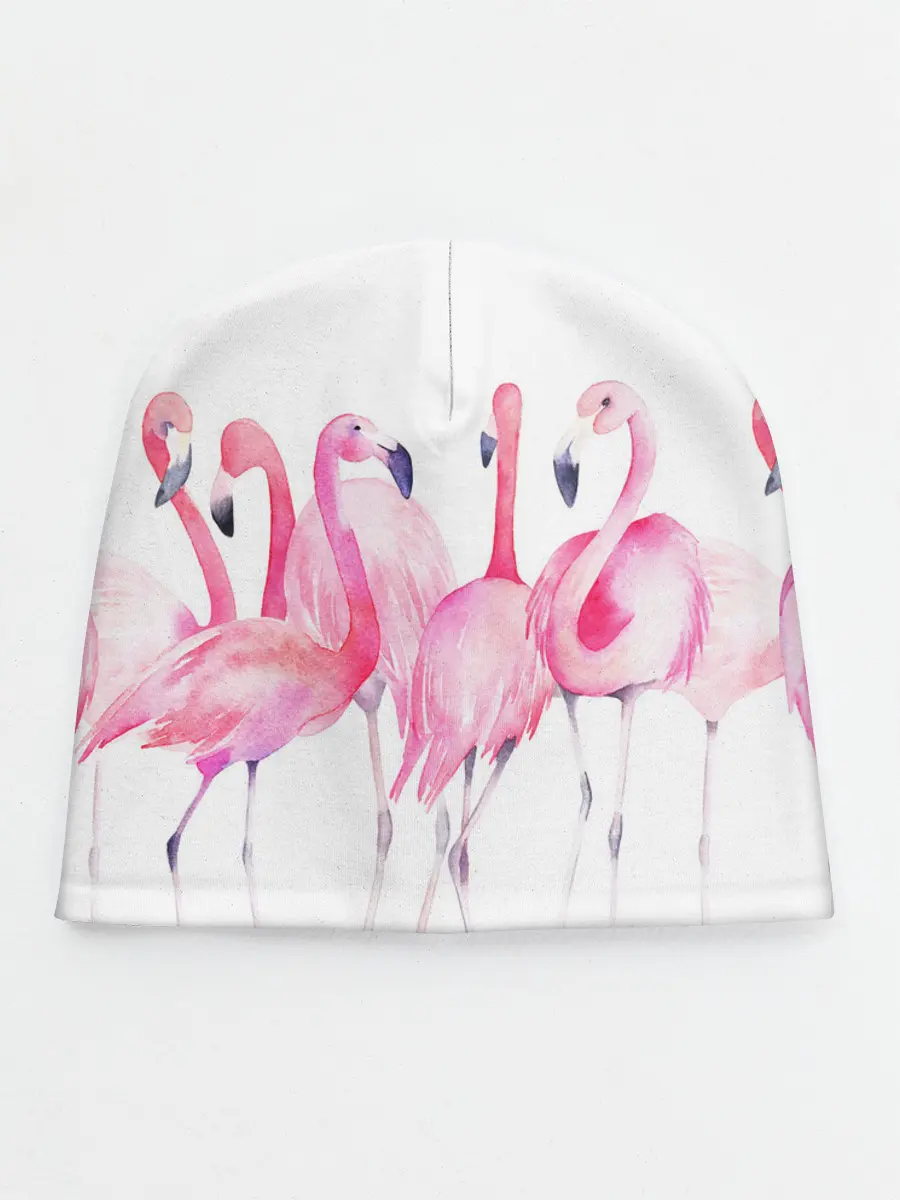 Детская шапка / Фламинго