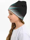 Детская шапка / GLITCH STRIPES