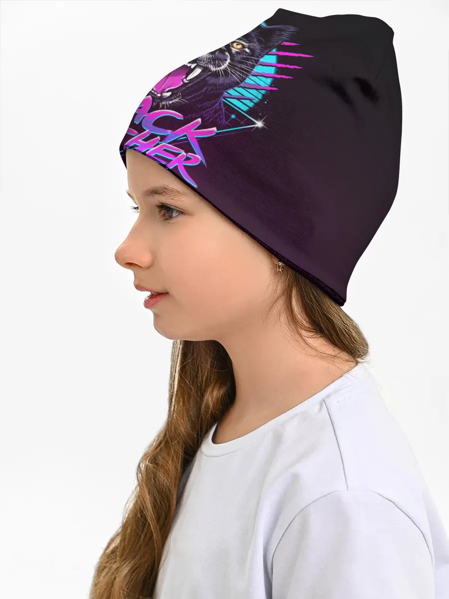 Детская шапка / неон