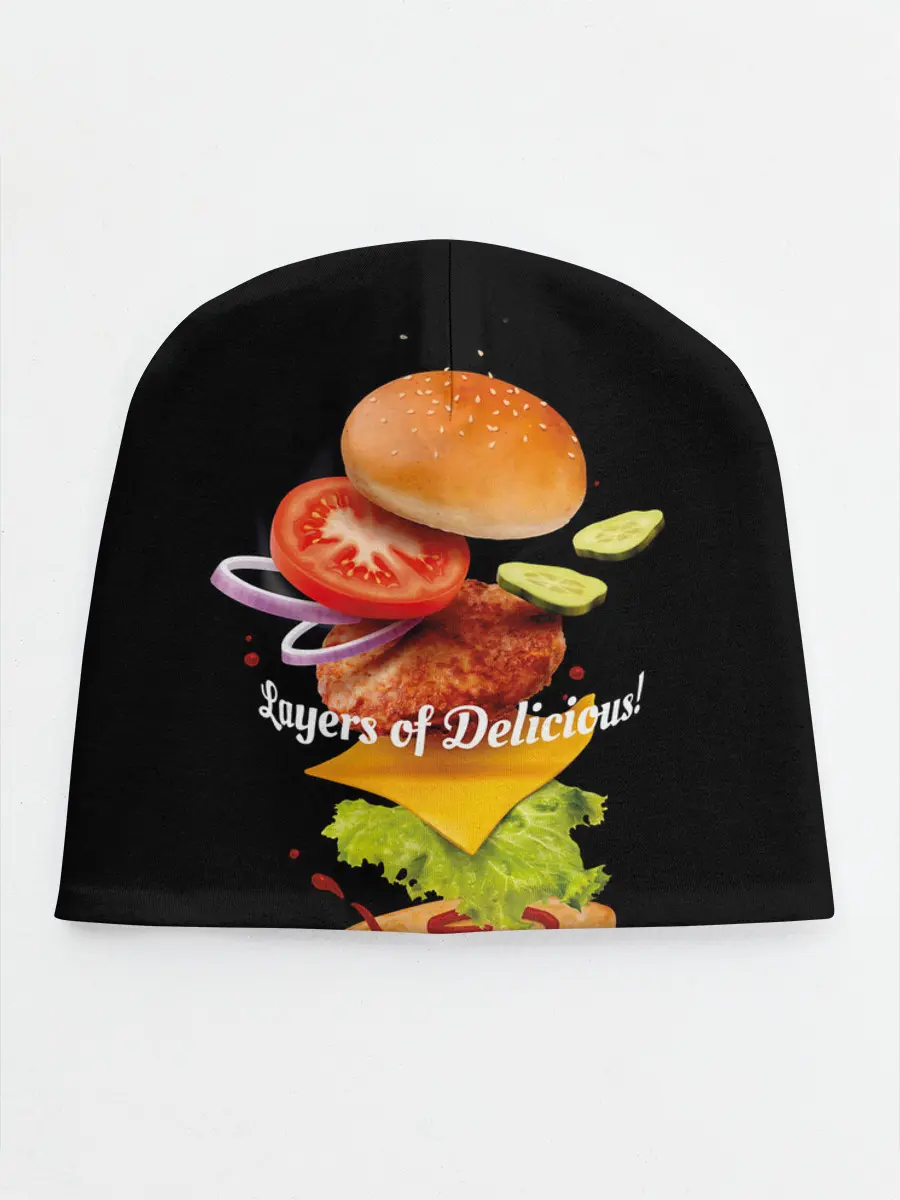 Детская шапка / Гамбургер
