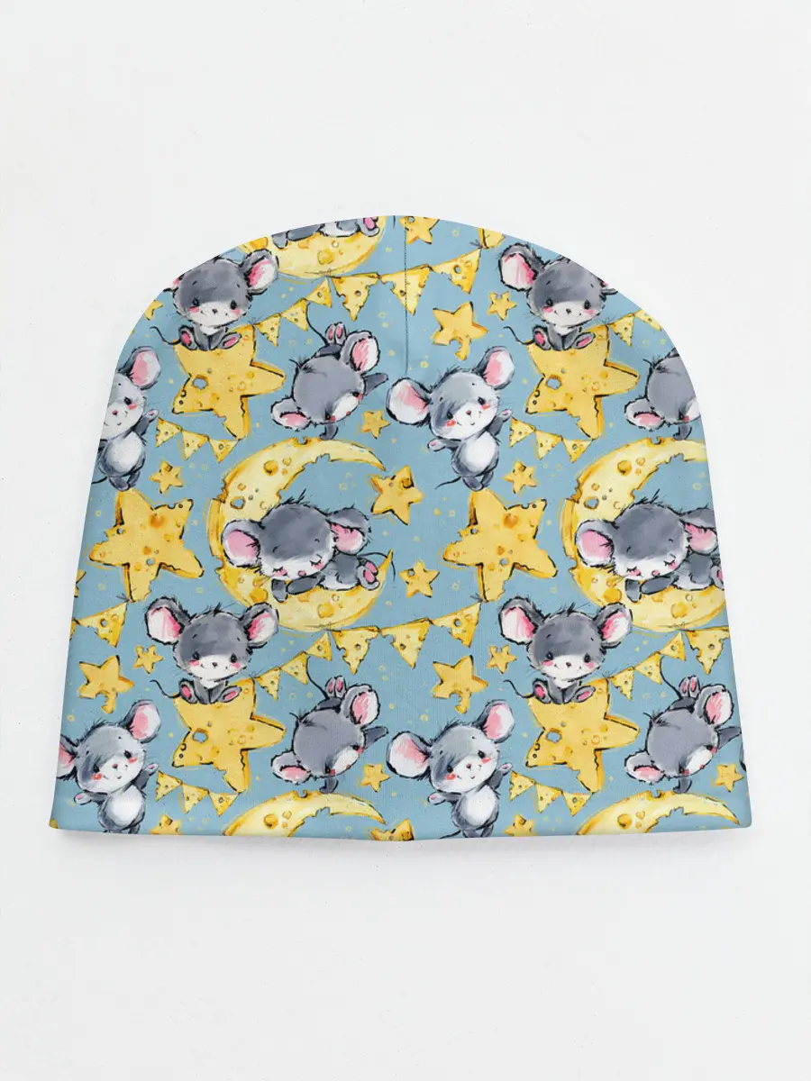 Детская шапка / Сыр и мыши