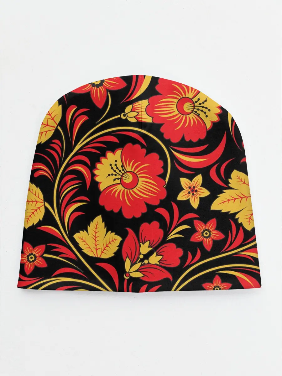 Детская шапка / Хохлома