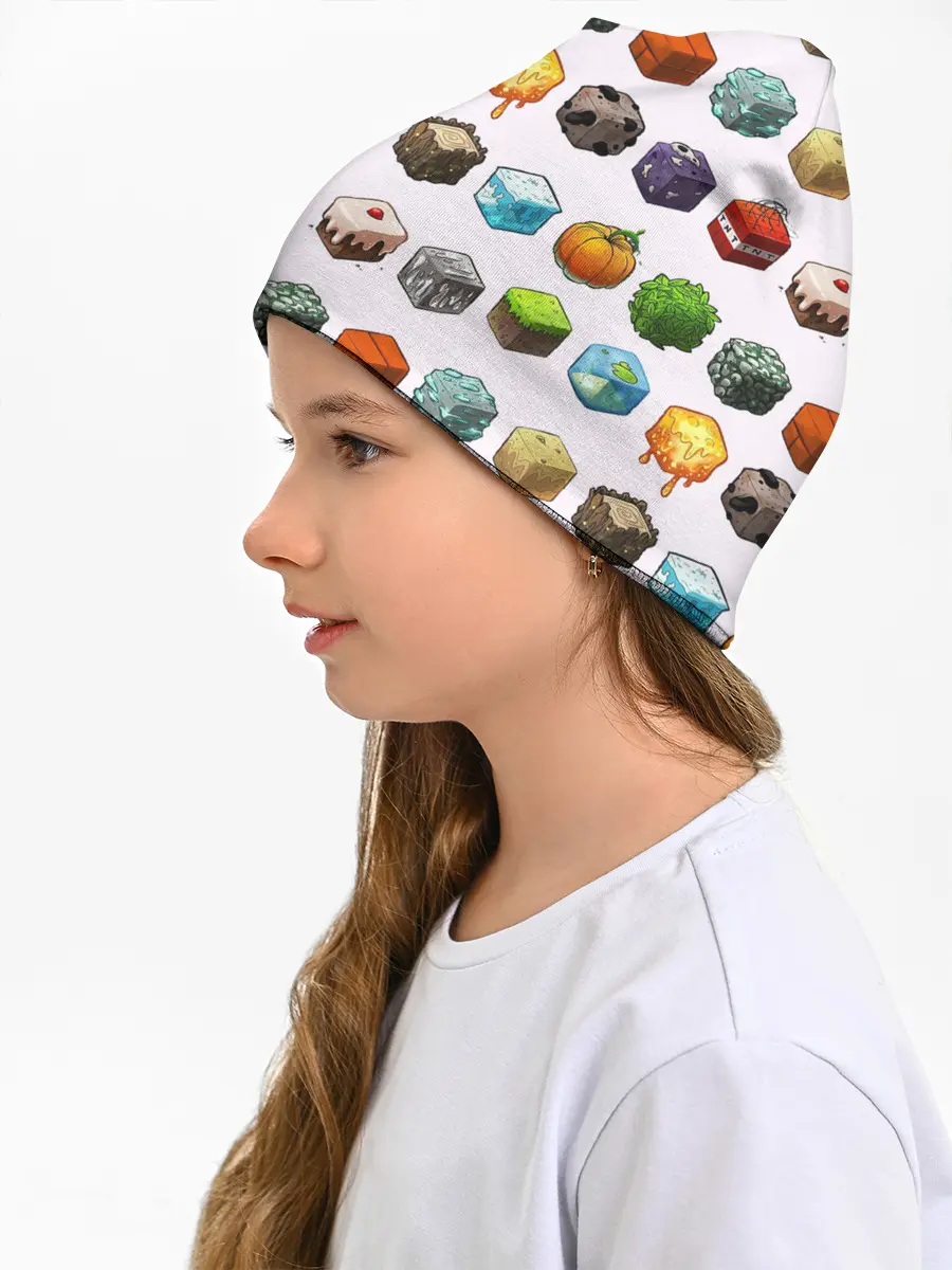 Детская шапка / Minecraft