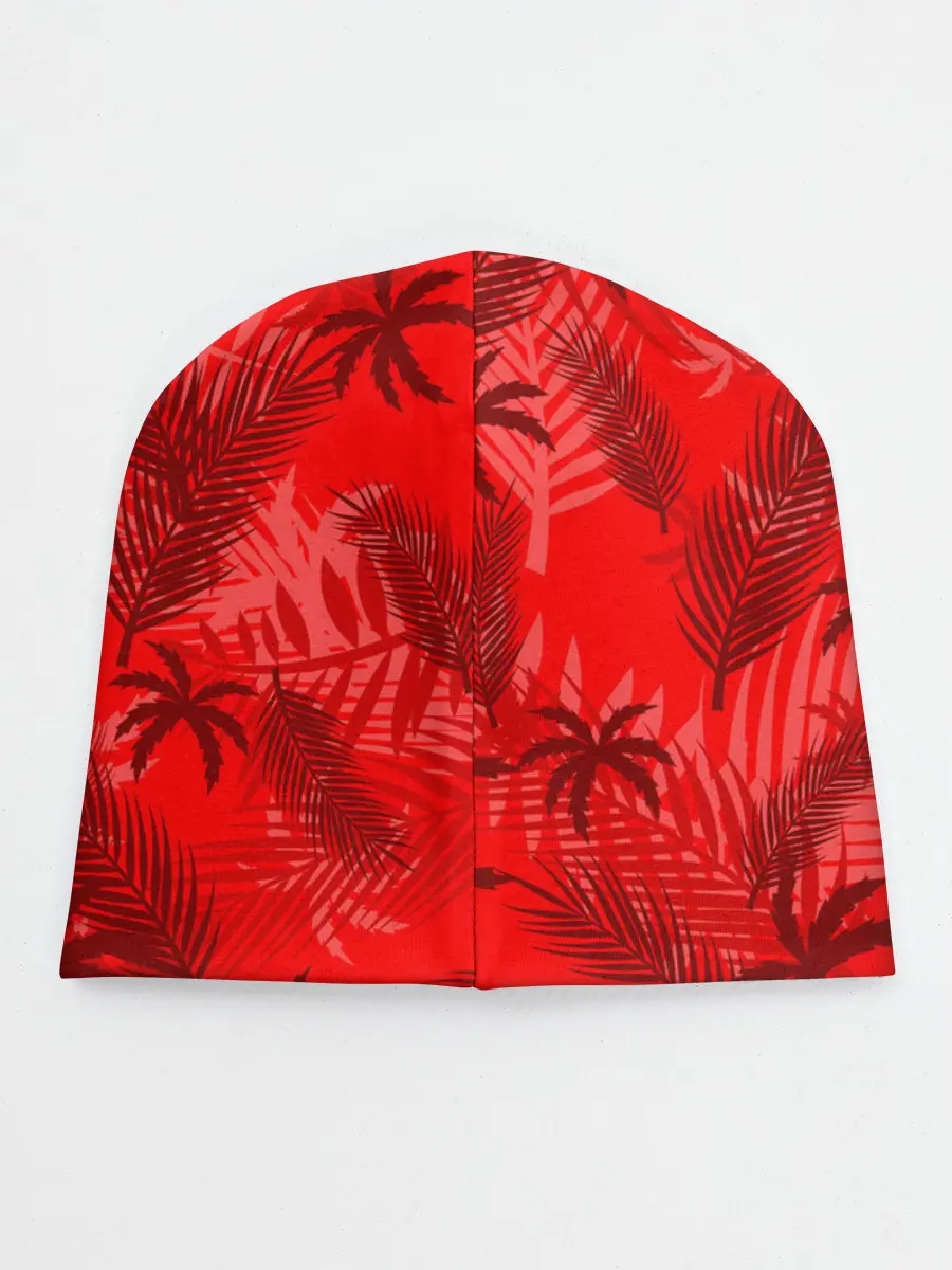 Детская шапка / ПАЛЬМЫ / ТРОПИКИ / ЛЕТО