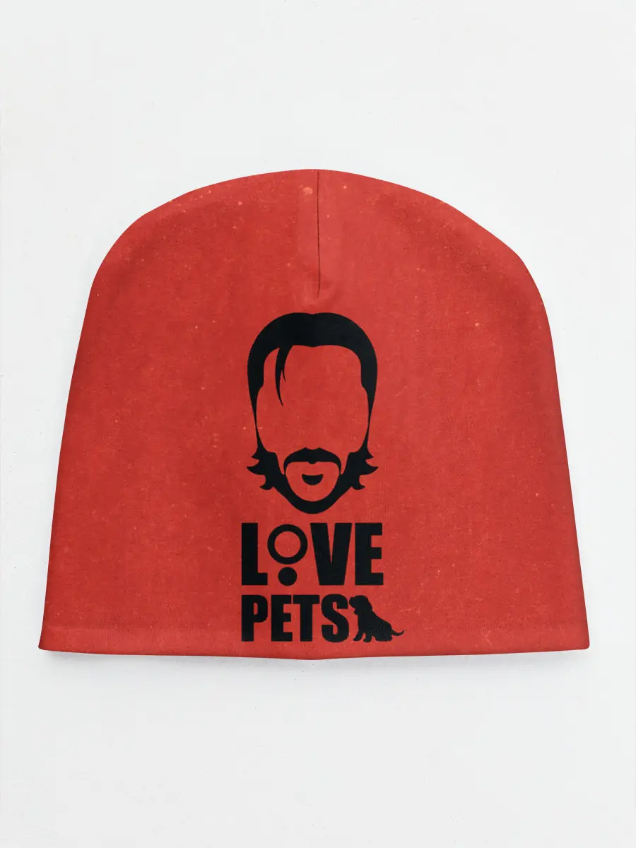 Детская шапка / Love pets