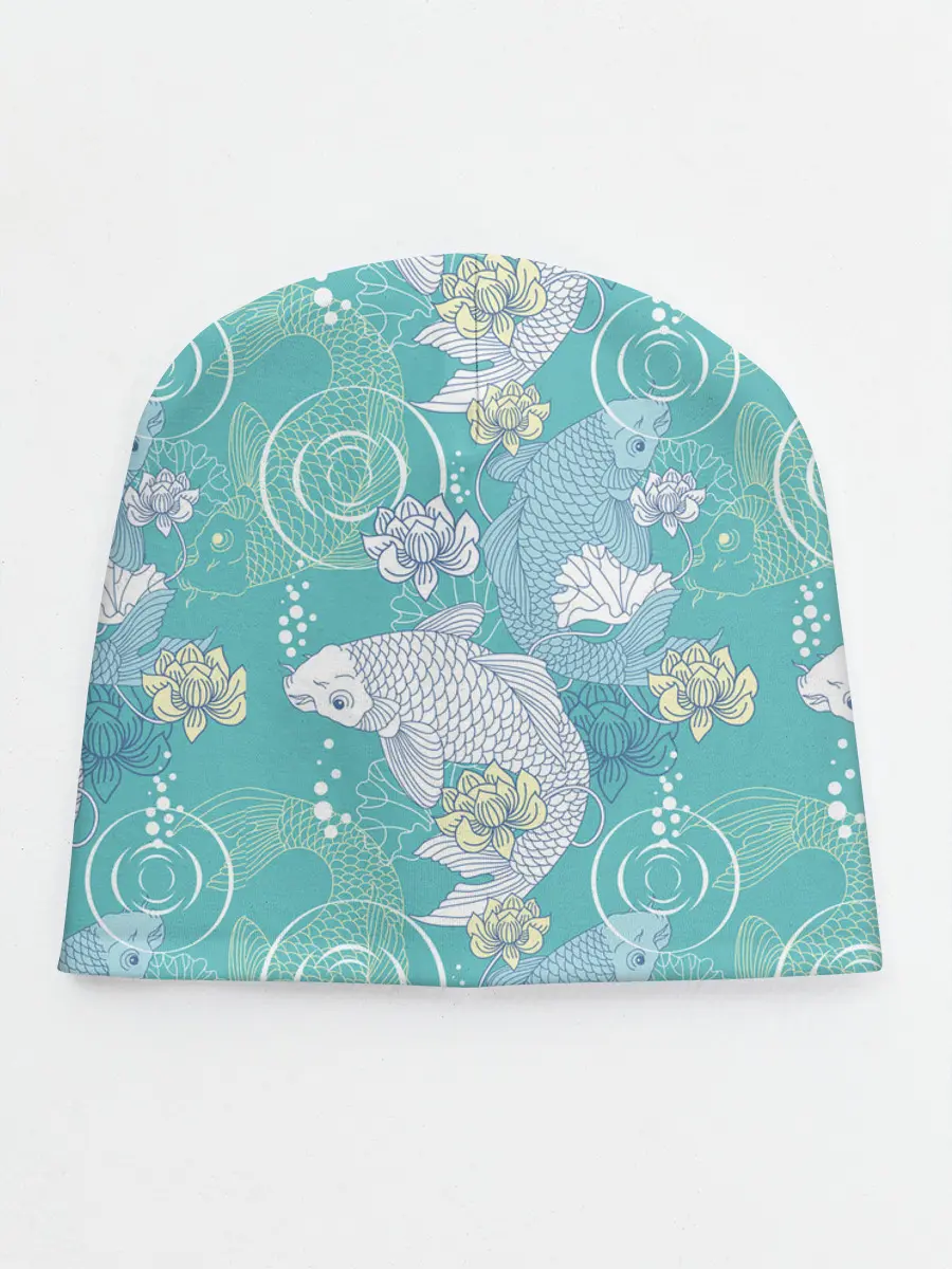 Детская шапка / Карпы Кои