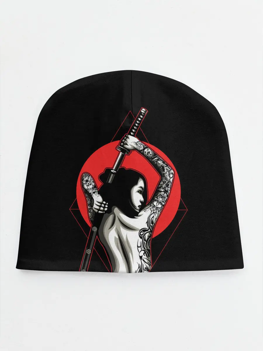 Детская шапка / Девушка с мечом