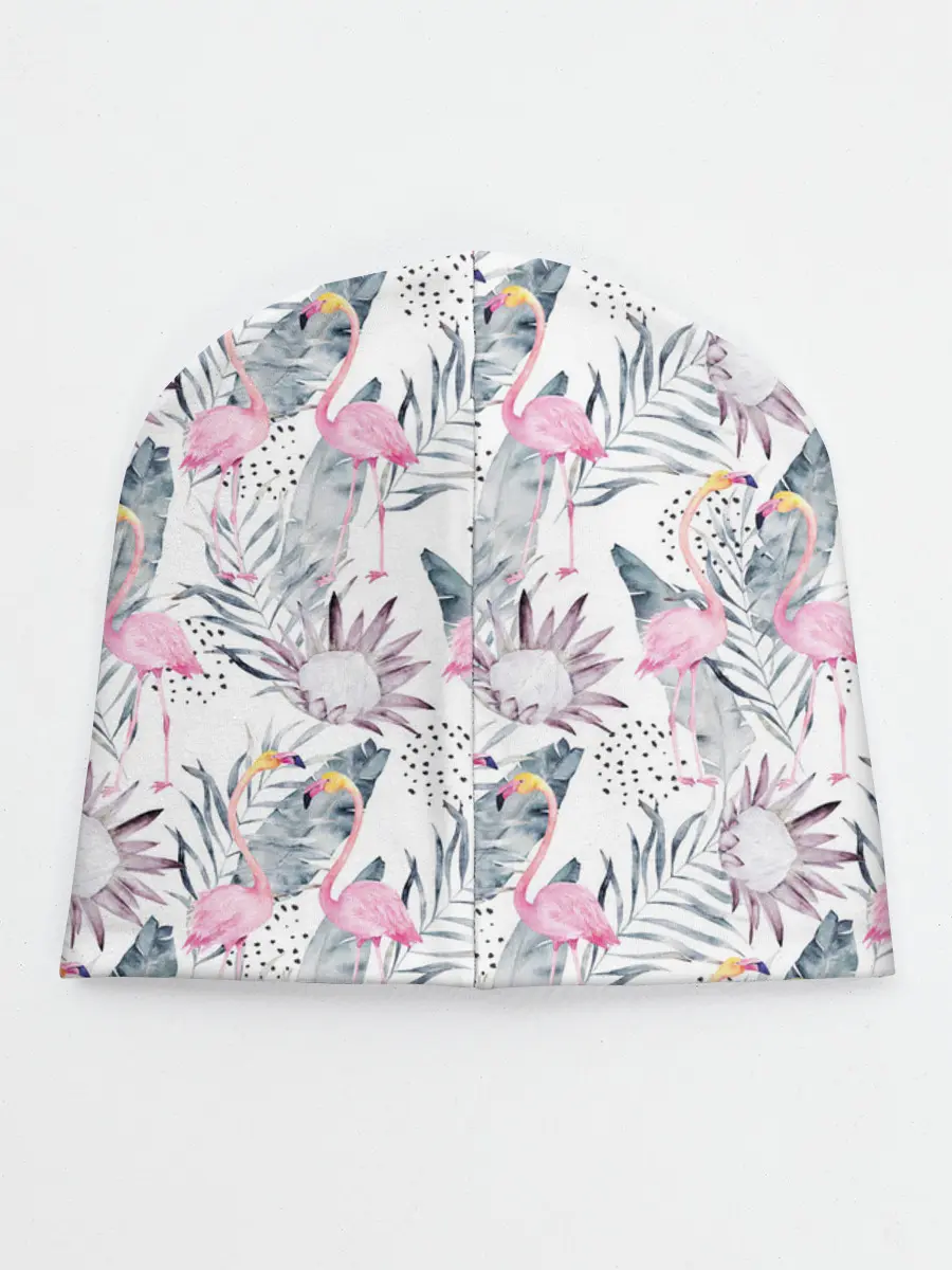 Детская шапка / Фламинго