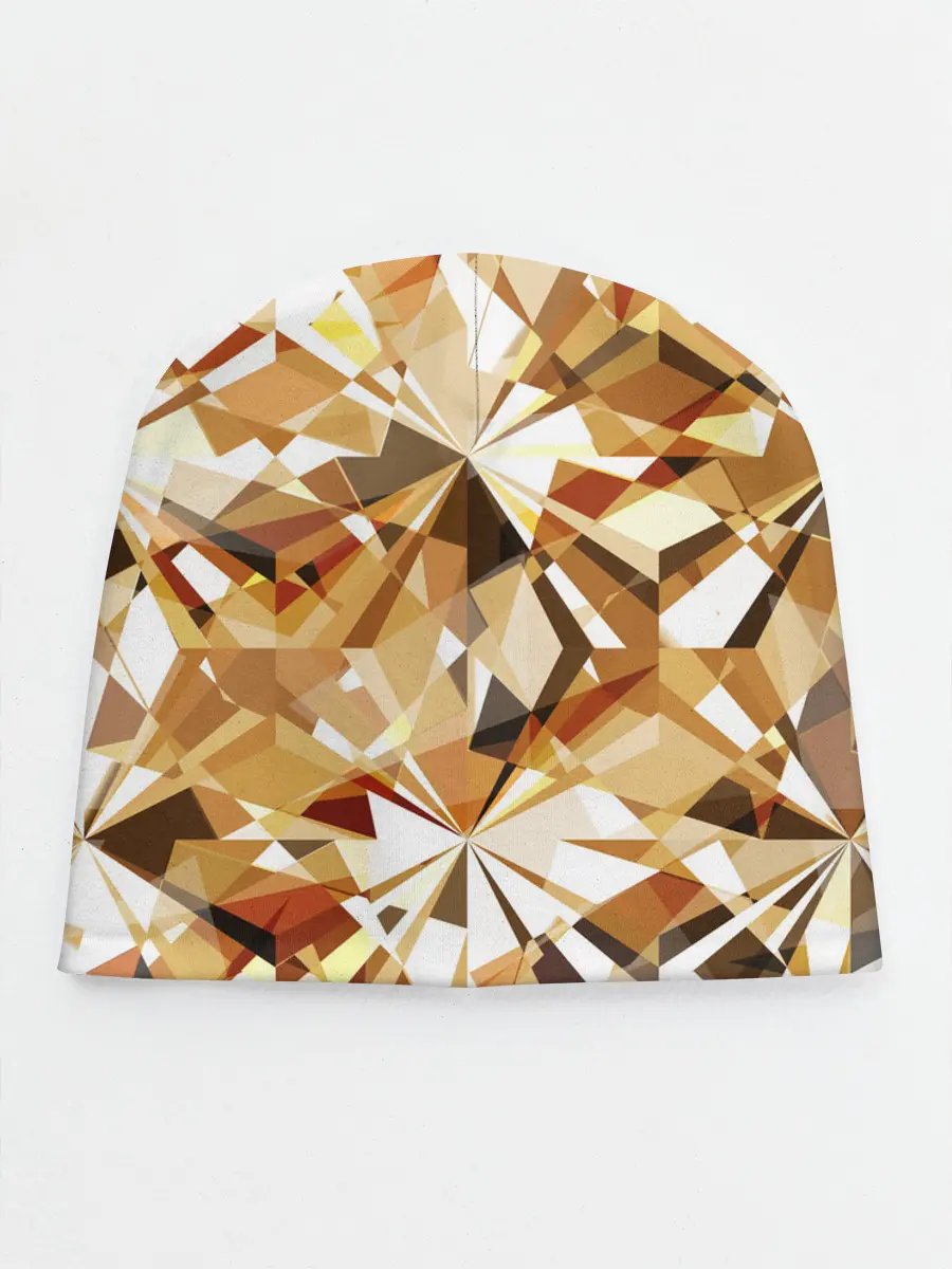 Детская шапка / Желтые бриллианты