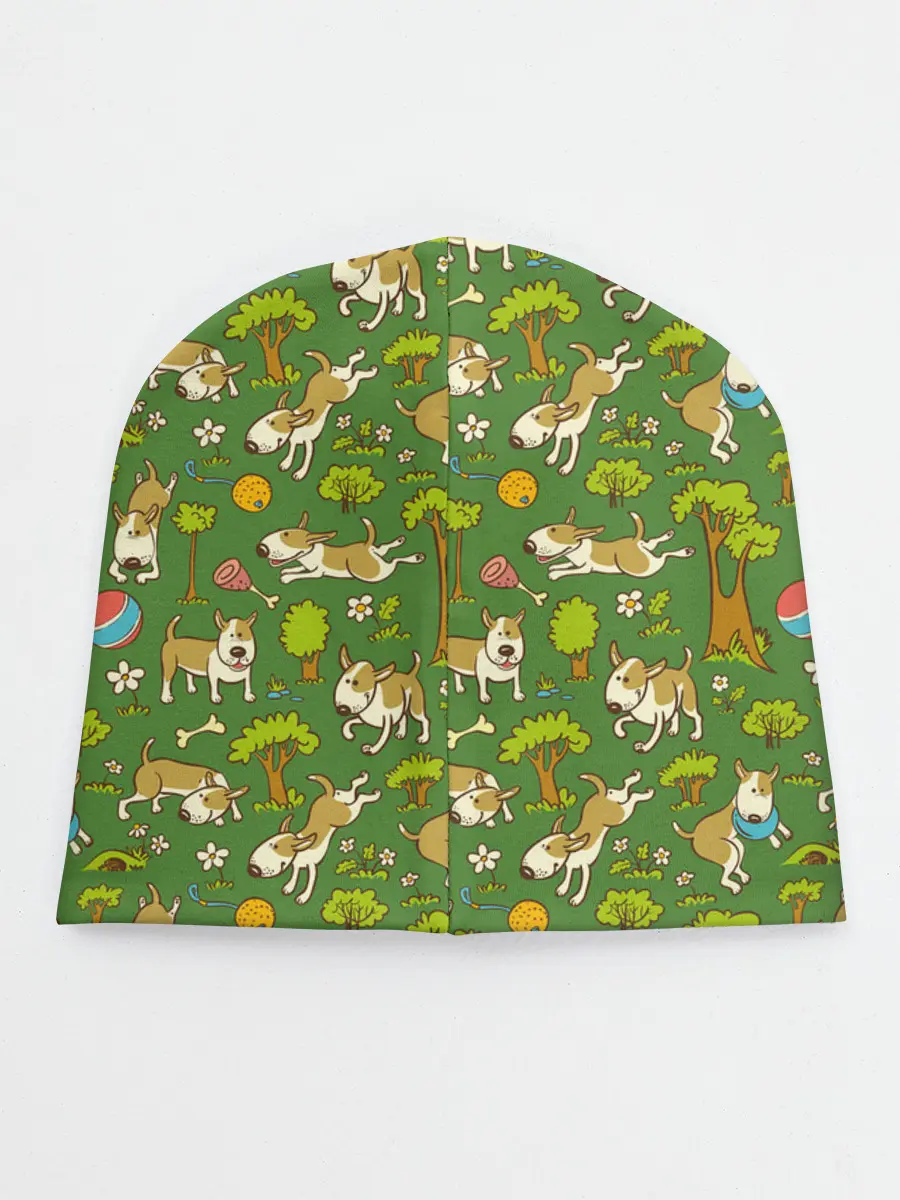 Детская шапка / Забавные собаки