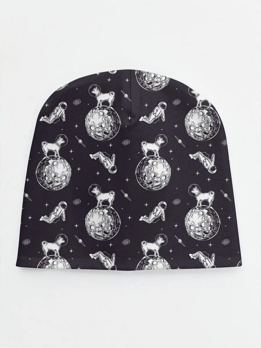 Детская шапка / Собаки - астронавты