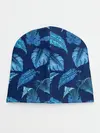 Детская шапка / Листья. Ночные тропики