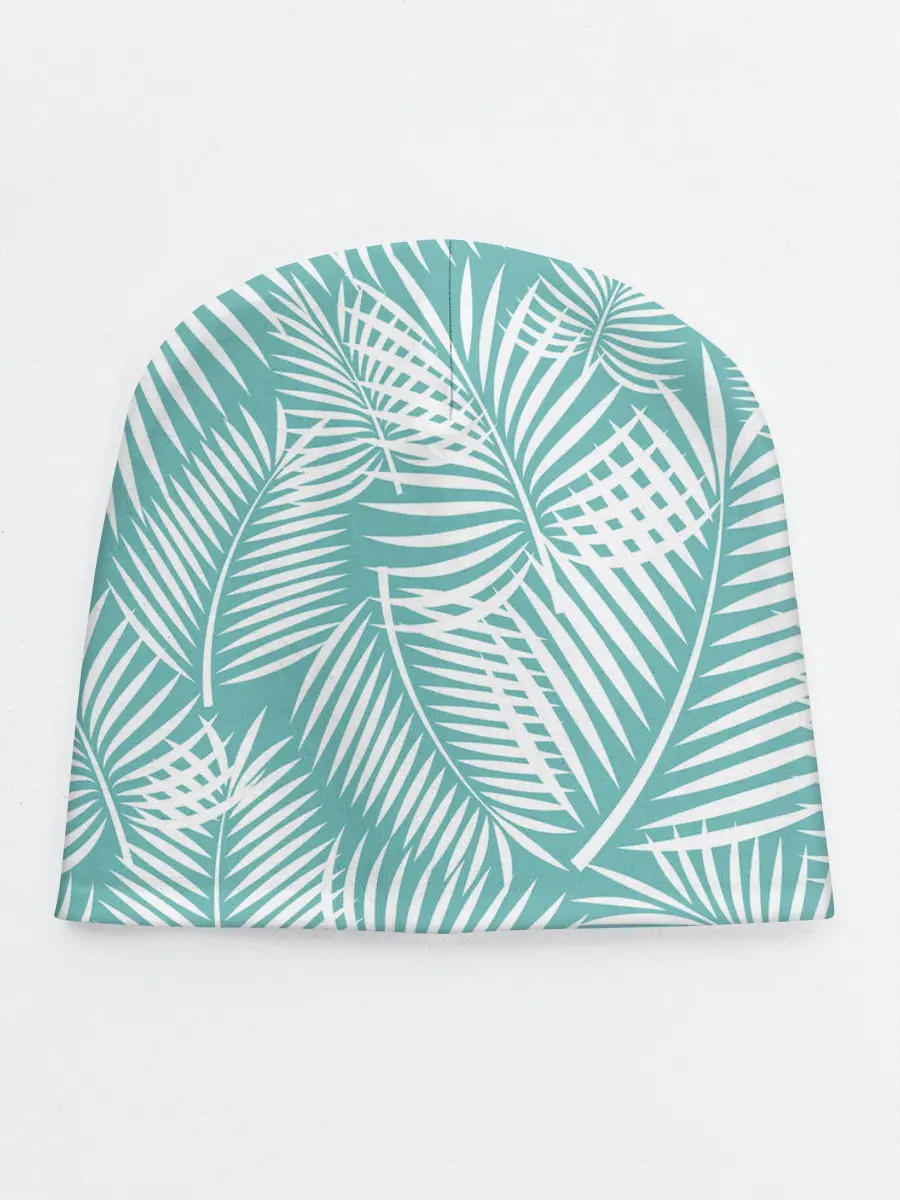 Детская шапка / Листья Пальмы