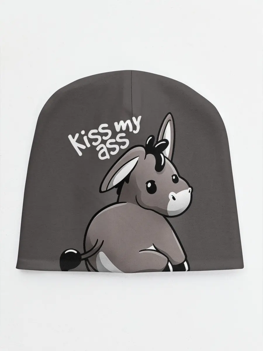 Детская шапка / Мягкий ослик