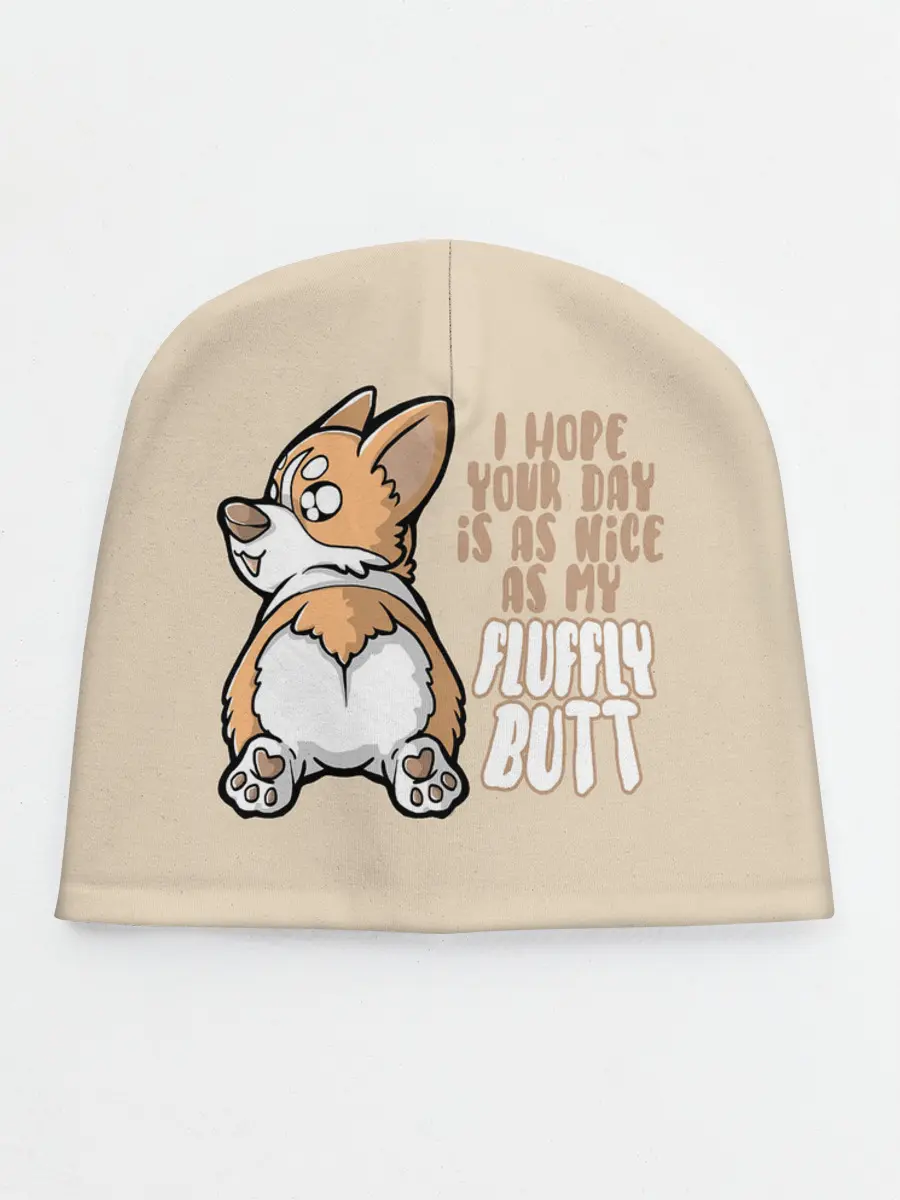 Детская шапка / Милый Корги