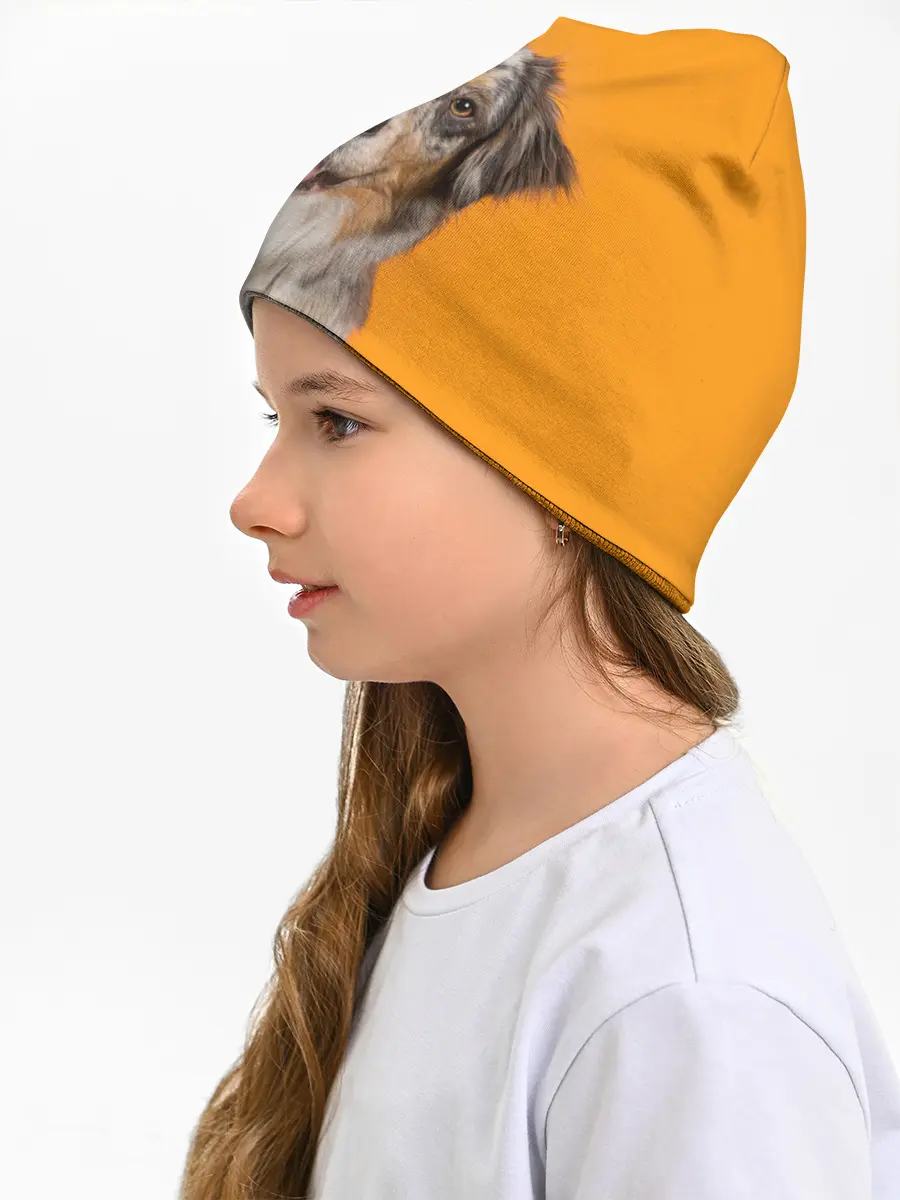 Детская шапка / Австралийская овчарка