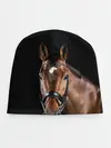 Детская шапка / Гнедая лошадь