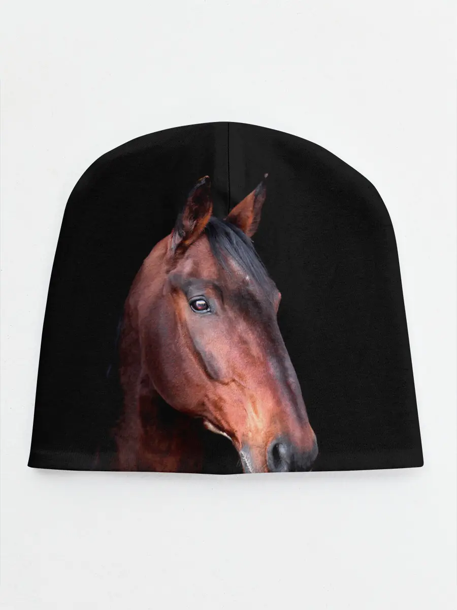 Детская шапка / Гнедая лошадь