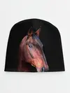 Детская шапка / Гнедая лошадь