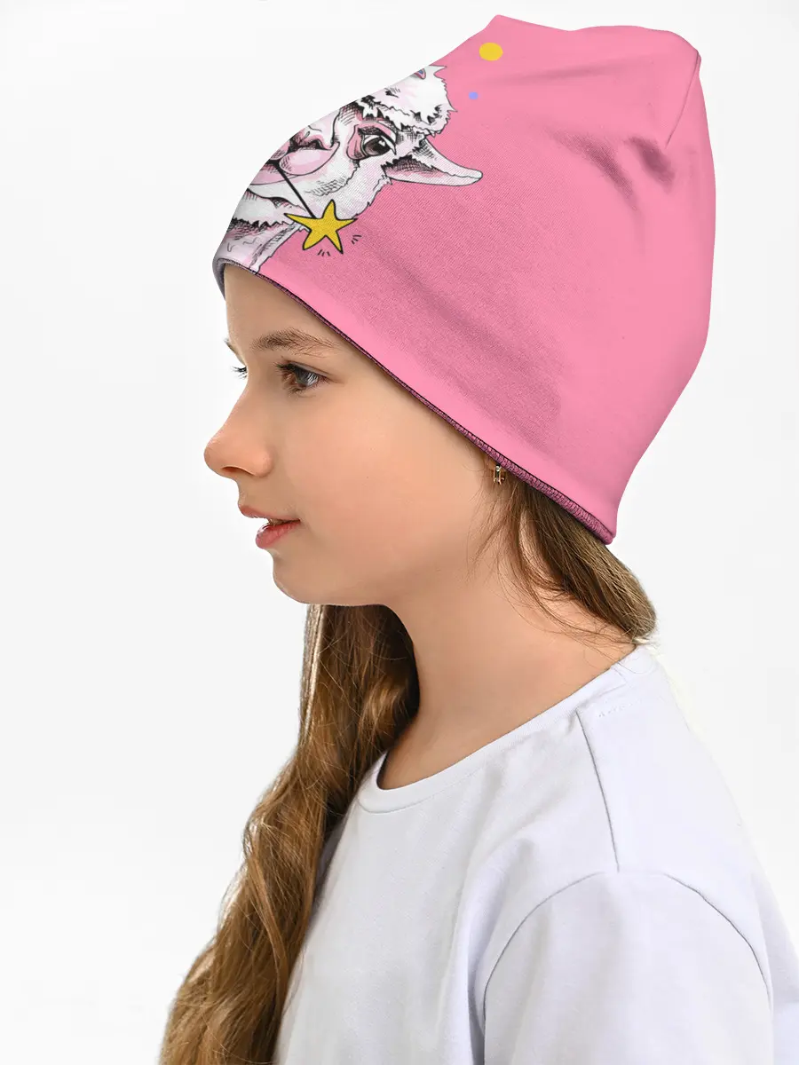 Детская шапка / Hello llamacorn