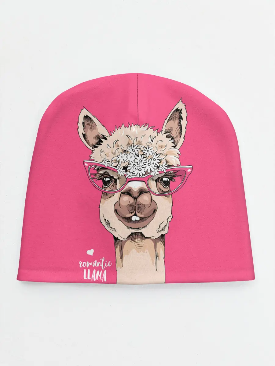 Детская шапка / Romantic llama