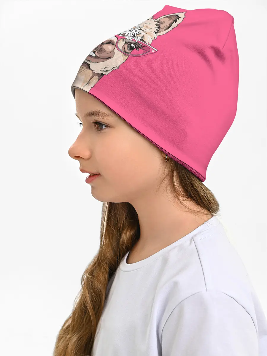 Детская шапка / Romantic llama