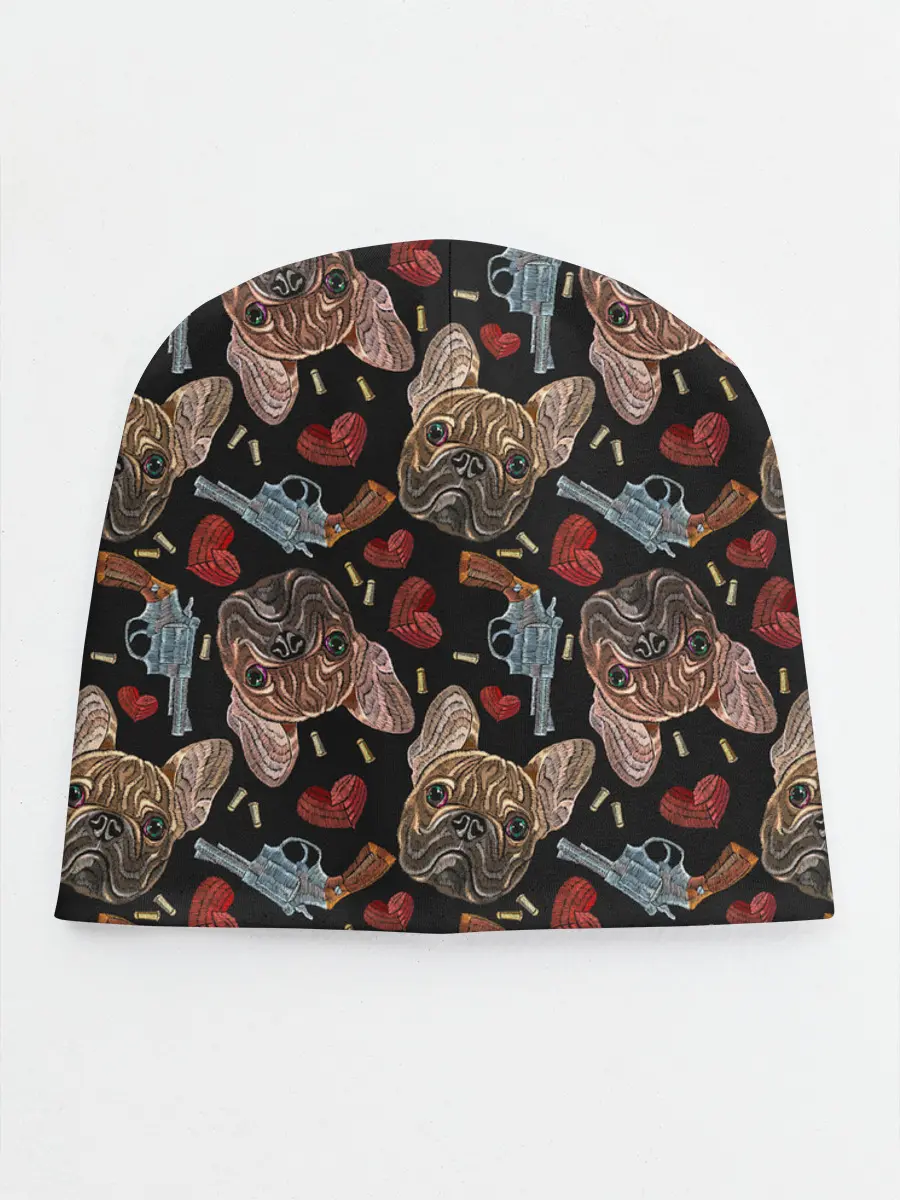 Детская шапка / Бульдоги