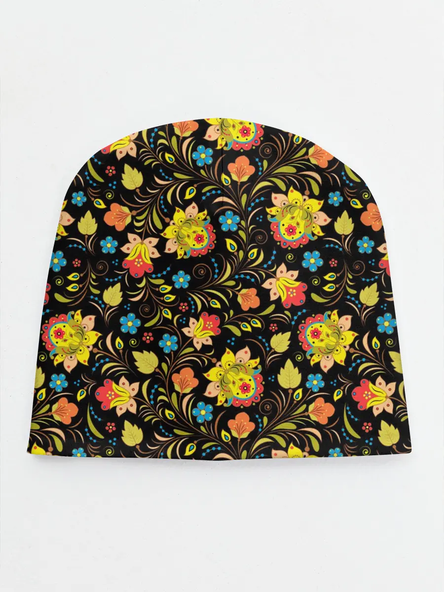 Детская шапка / Хохлома