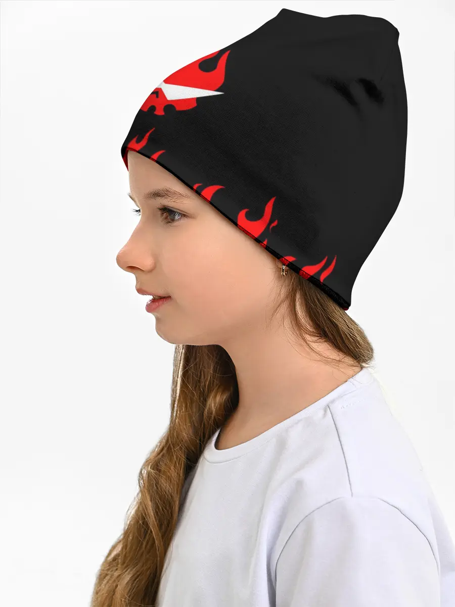 Детская шапка / Гуррен Лаганн языки пламени