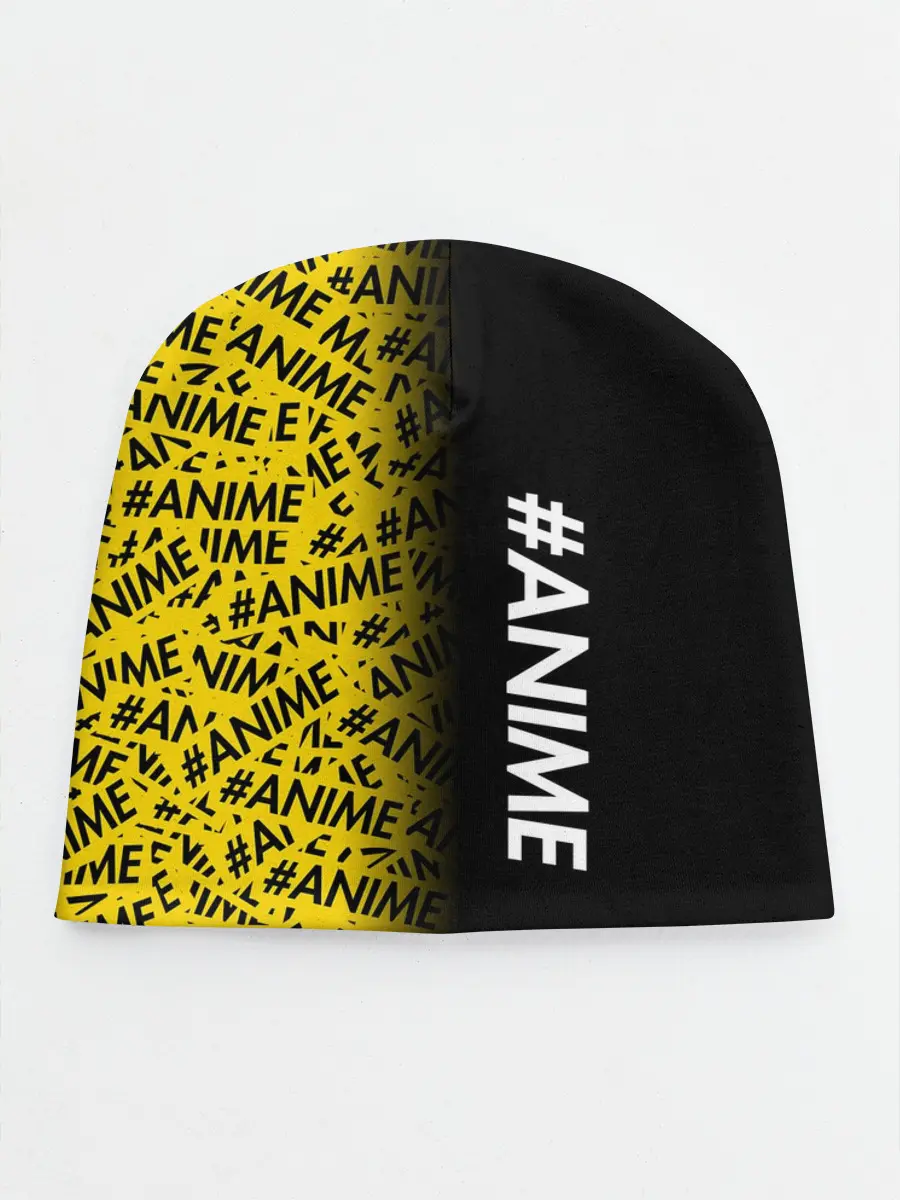 Детская шапка / ANIME pattern text