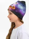 Детская шапка / Кот на пицце