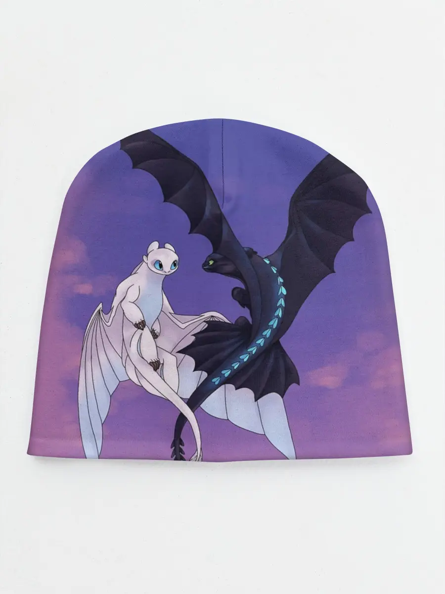 Детская шапка / ночная фурия