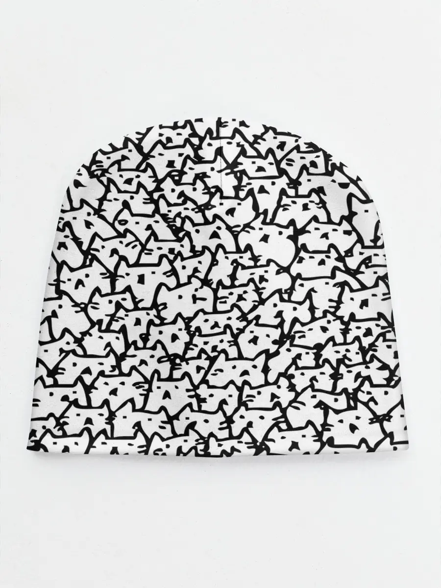 Детская шапка / Котики