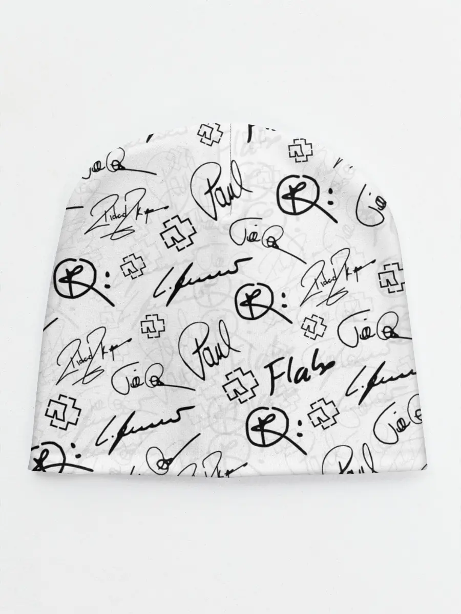 Детская шапка / RAMMSTEIN АВТОГРАФЫ