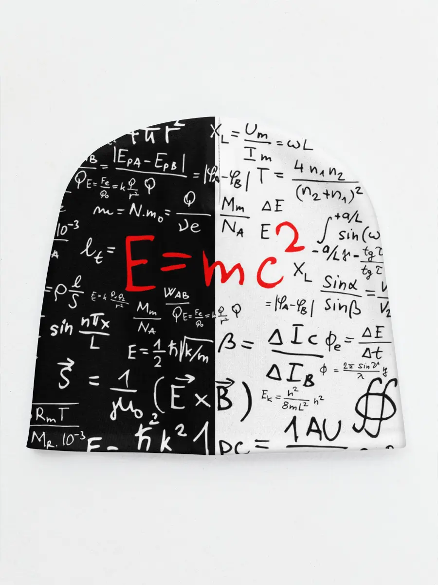 Детская шапка / E=mc2