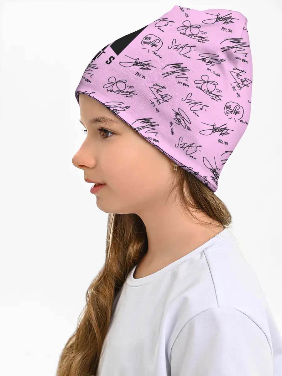 Детская шапка / BTS АВТОГРАФЫ | БТС