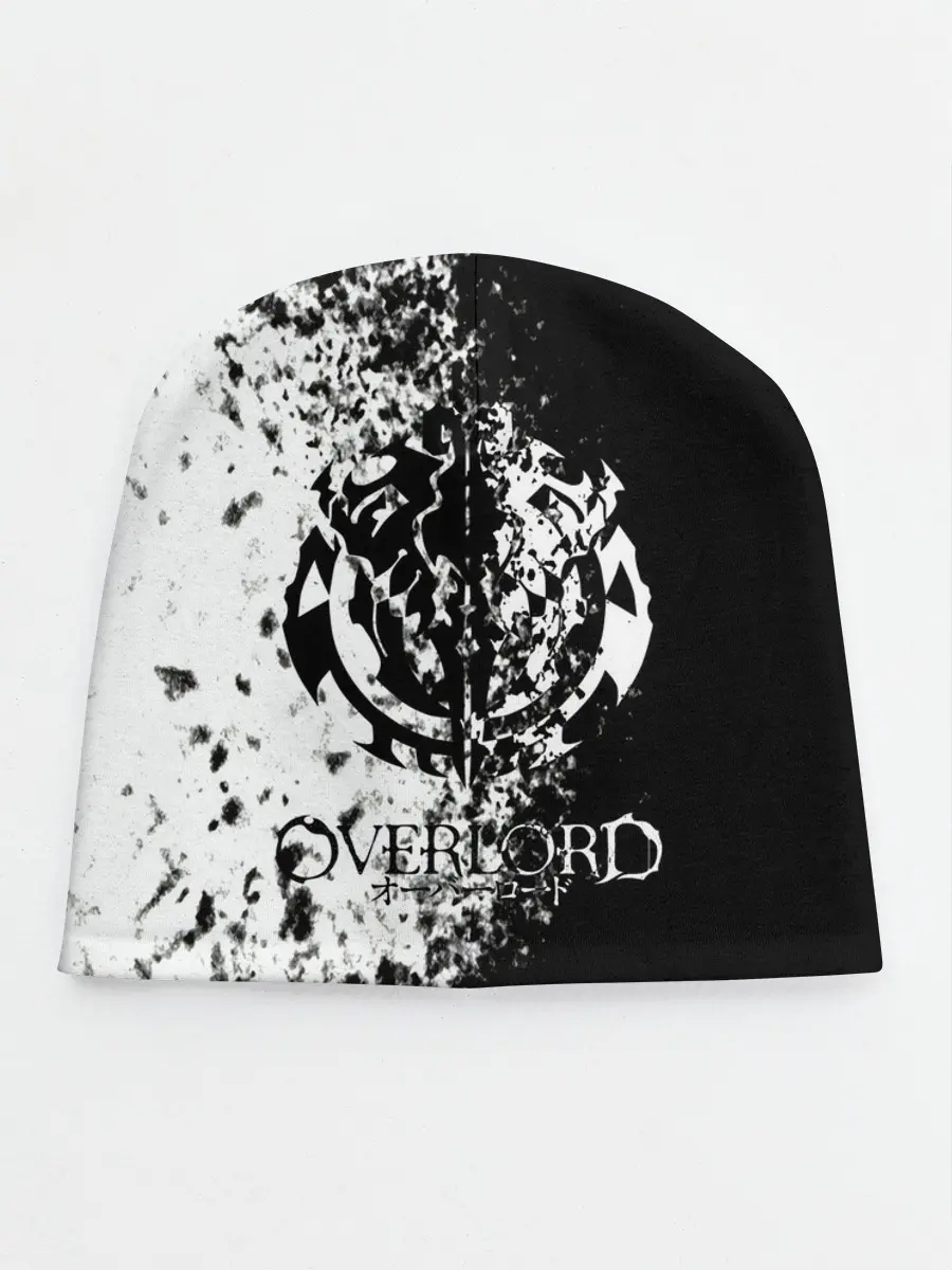 Детская шапка / чб спрей оверлорд