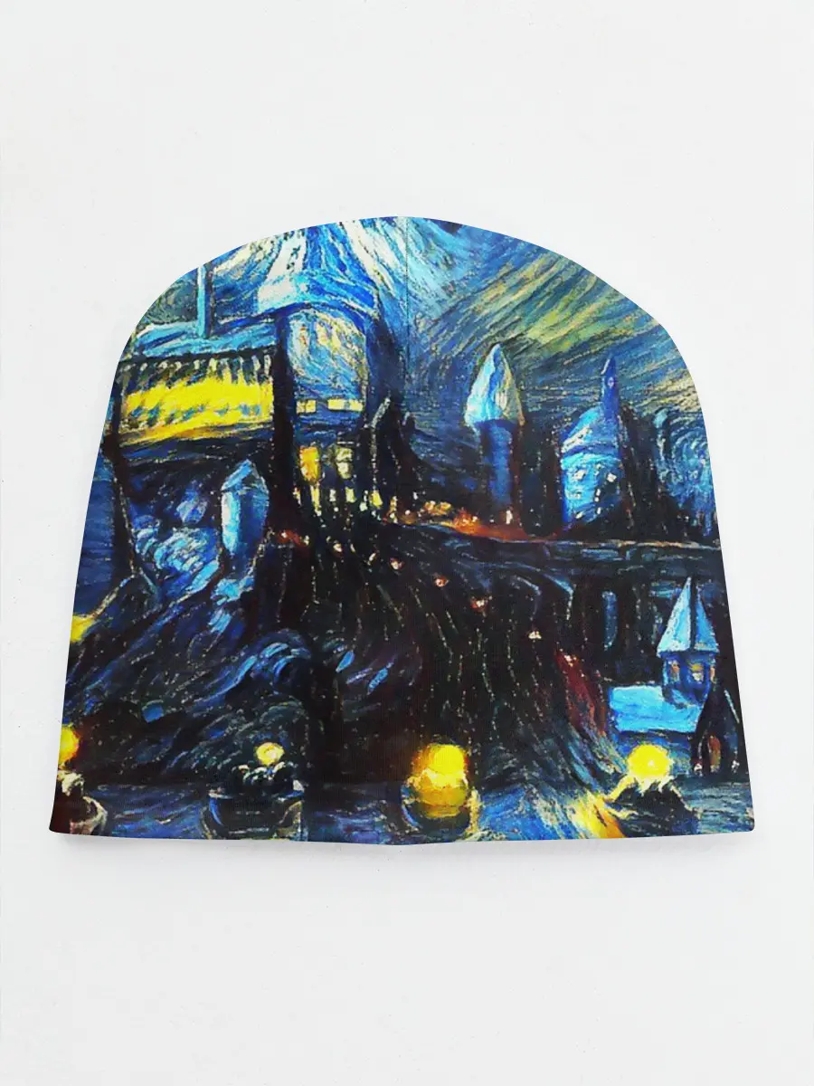 Детская шапка / Картина в стиле Вангога