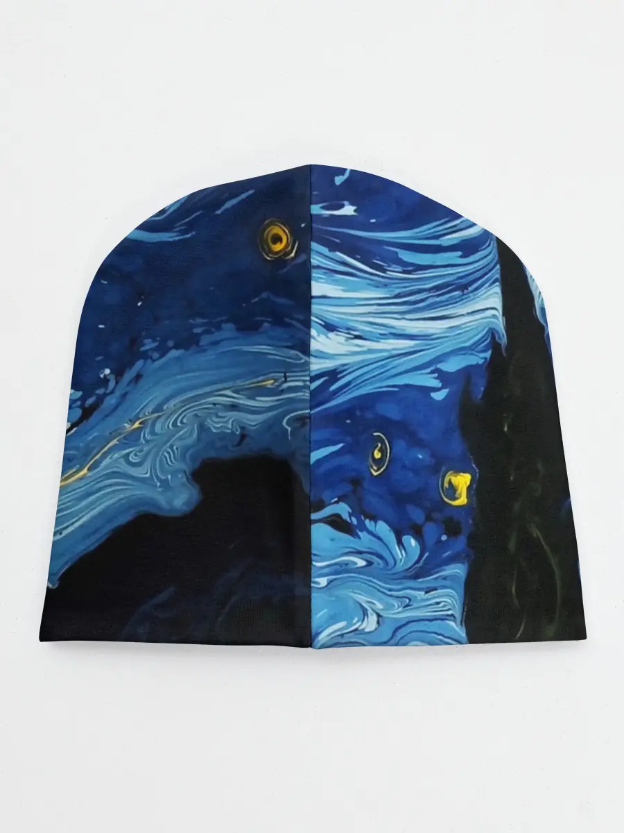 Детская шапка / ЗВЁЗДНАЯ НОЧЬ ВАНГОГ