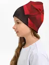 Детская шапка / Red & Black