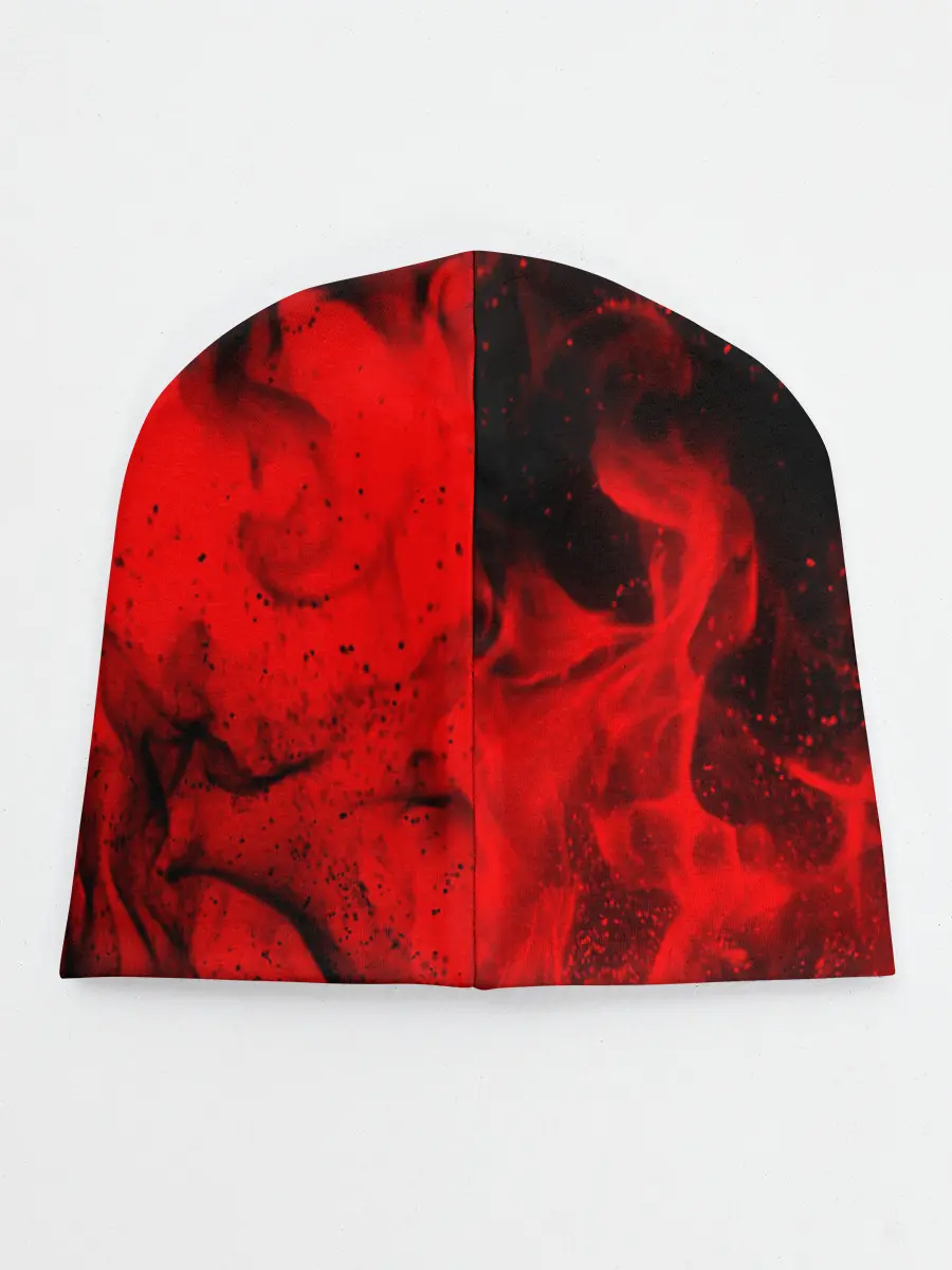 Детская шапка / BLACK RED FIRE