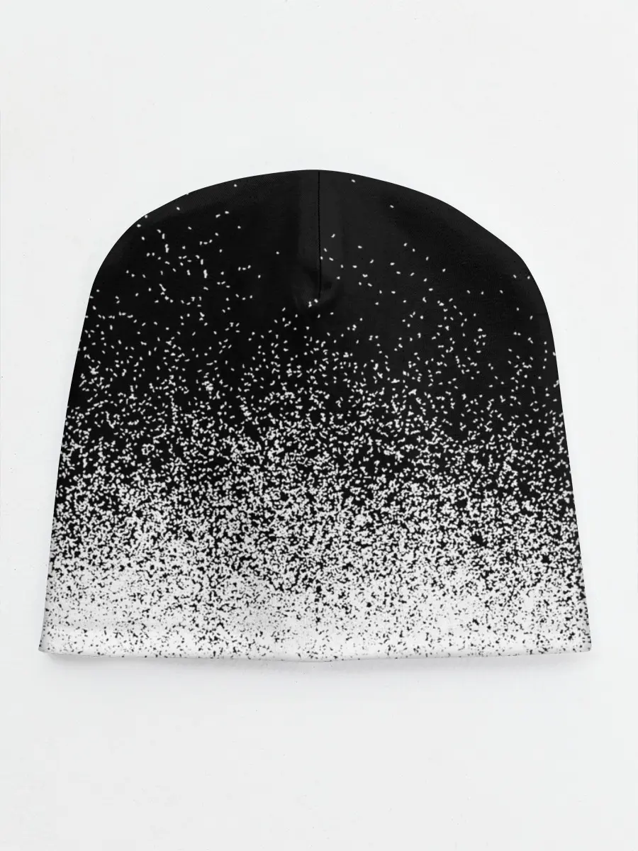 Детская шапка / BLACK AND WHITE ABSTRACTION