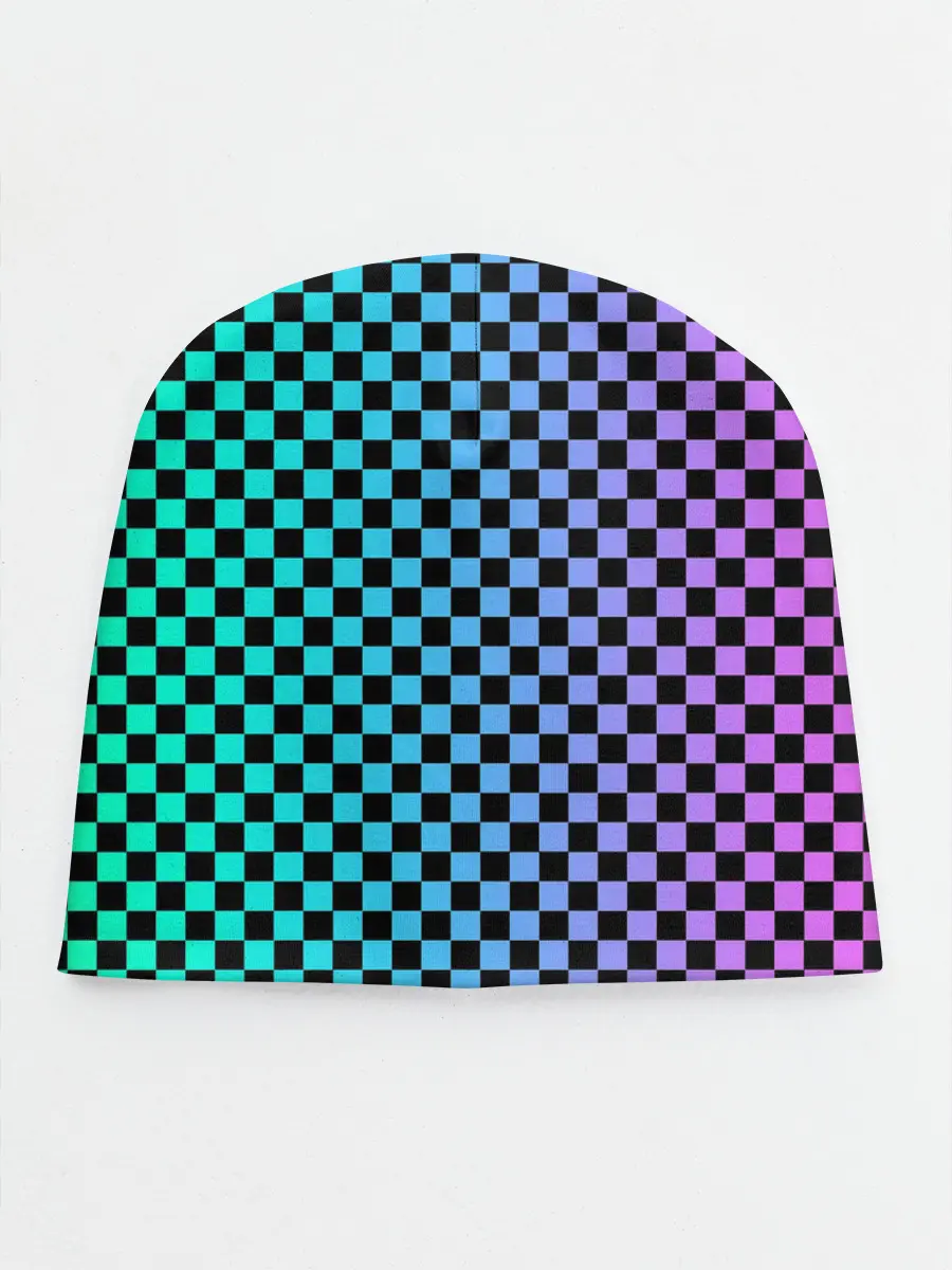 Детская шапка / Checkerboard Color