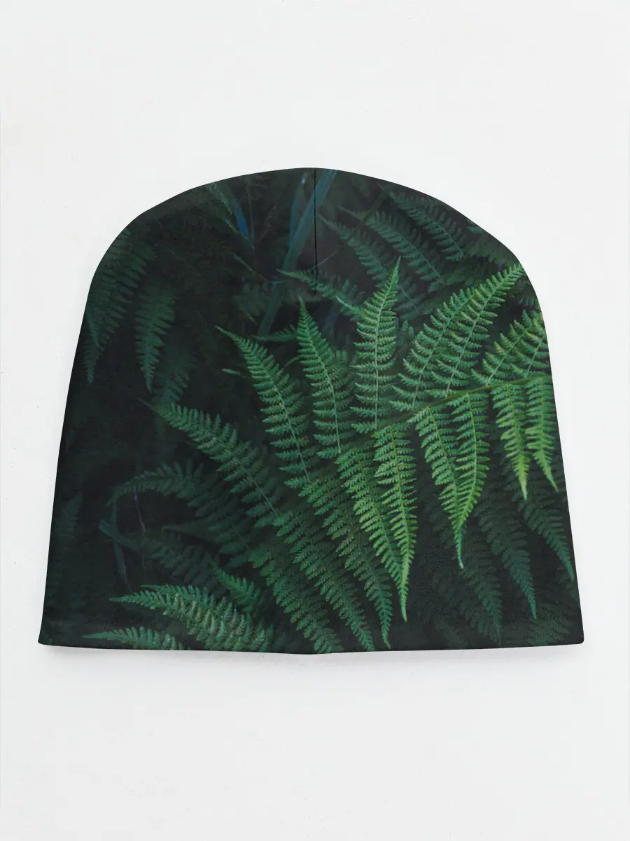 Детская шапка / Листья